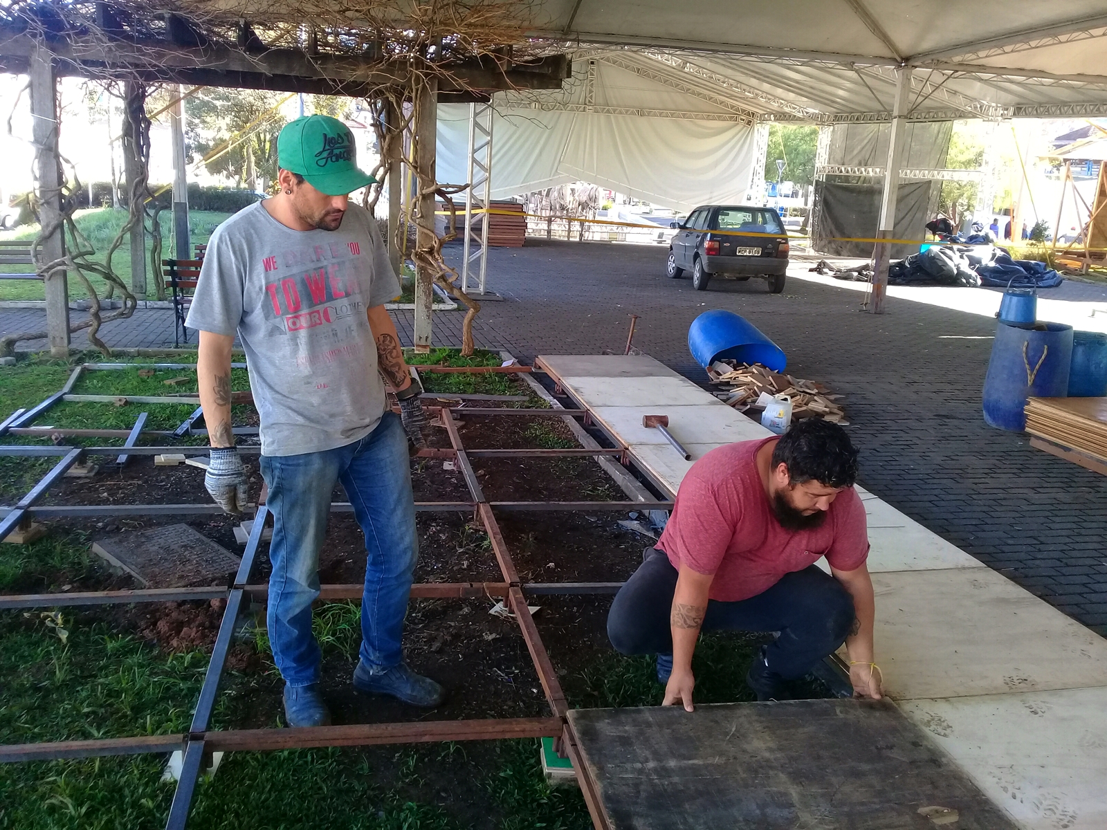 Prefeitura de Lages Recanto do Pinhão é motivo de orgulho para colaboradores das obras 