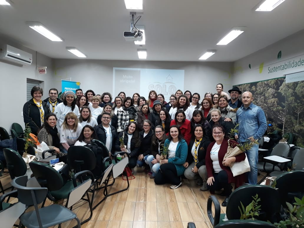 Prefeitura de Lages Mês do Meio Ambiente: professores municipais e estaduais imergem em dois dias de estudos com o Programa Caiubi 