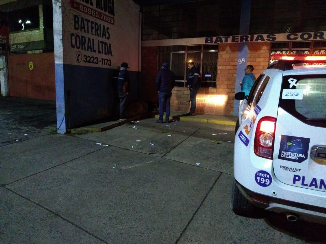 Prefeitura de Lages Defesa Civil Municipal atende cerca de 20 chamados na noite desta quarta-feira devido ao frio 