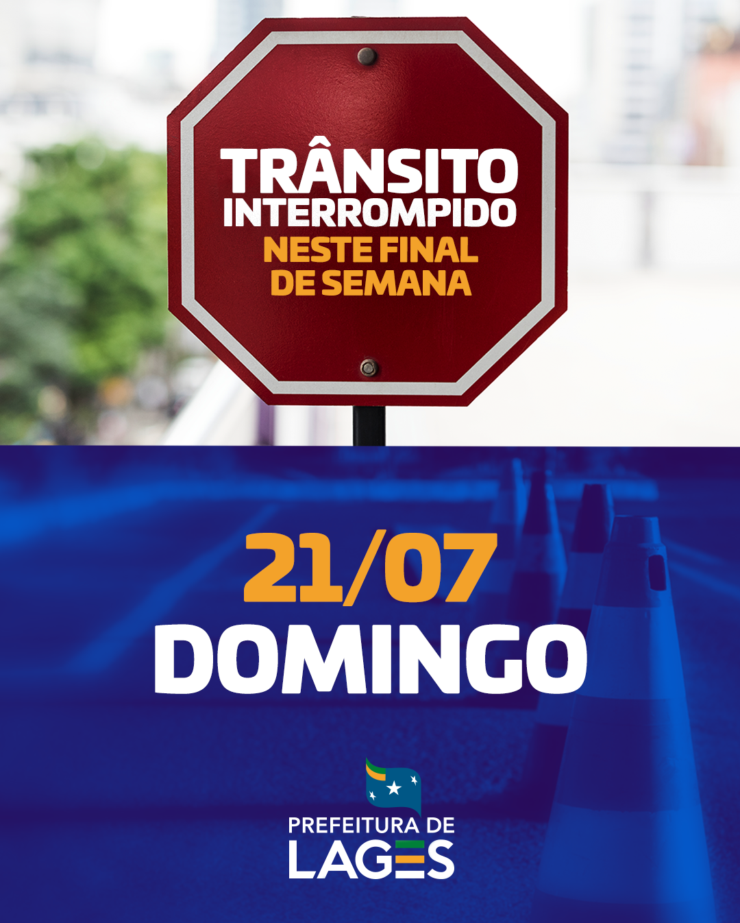 Prefeitura de Lages Comemorações em homenagem a São Cristóvão vão interferir no trânsito no próximo domingo 