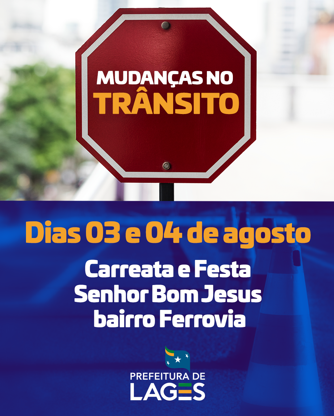 Prefeitura de Lages Senhor Bom Jesus será homenageado em carreata e festa neste final de semana 