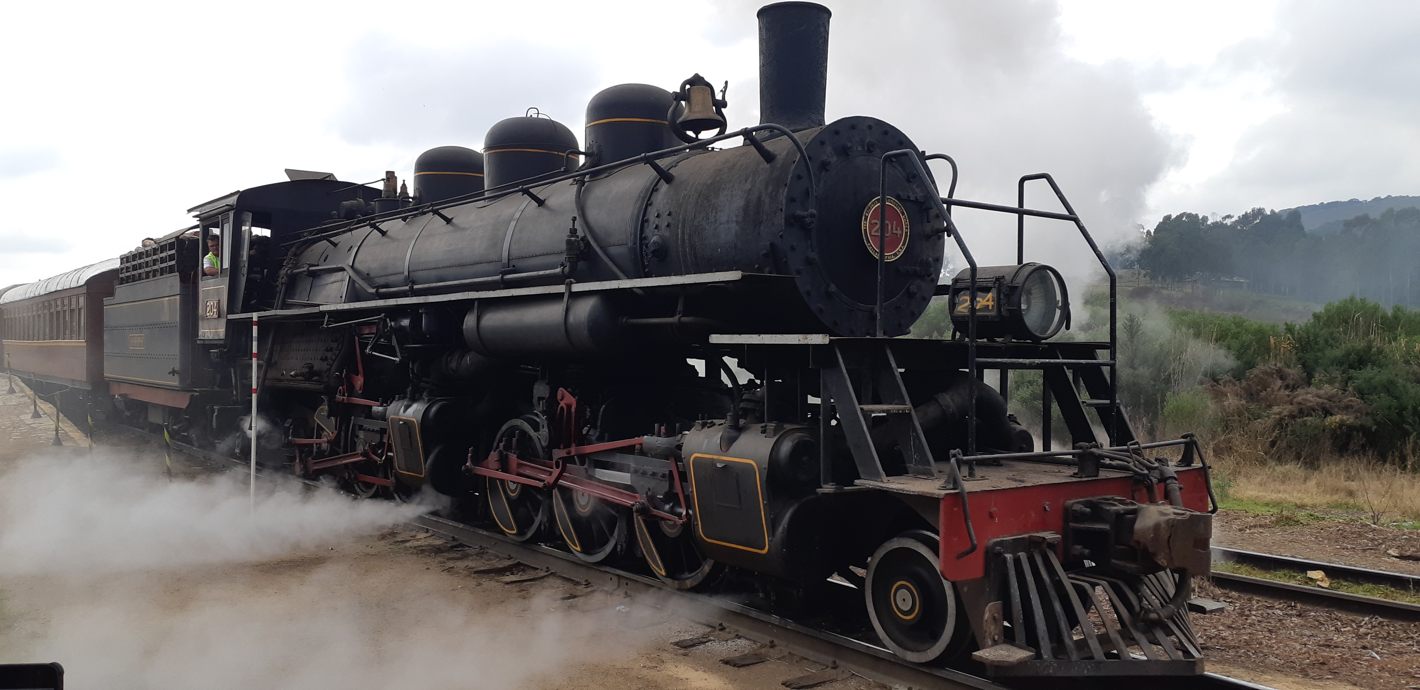 Prefeitura de Lages A locomotiva mais charmosa do mundo inicia roteiros de passeios em Lages