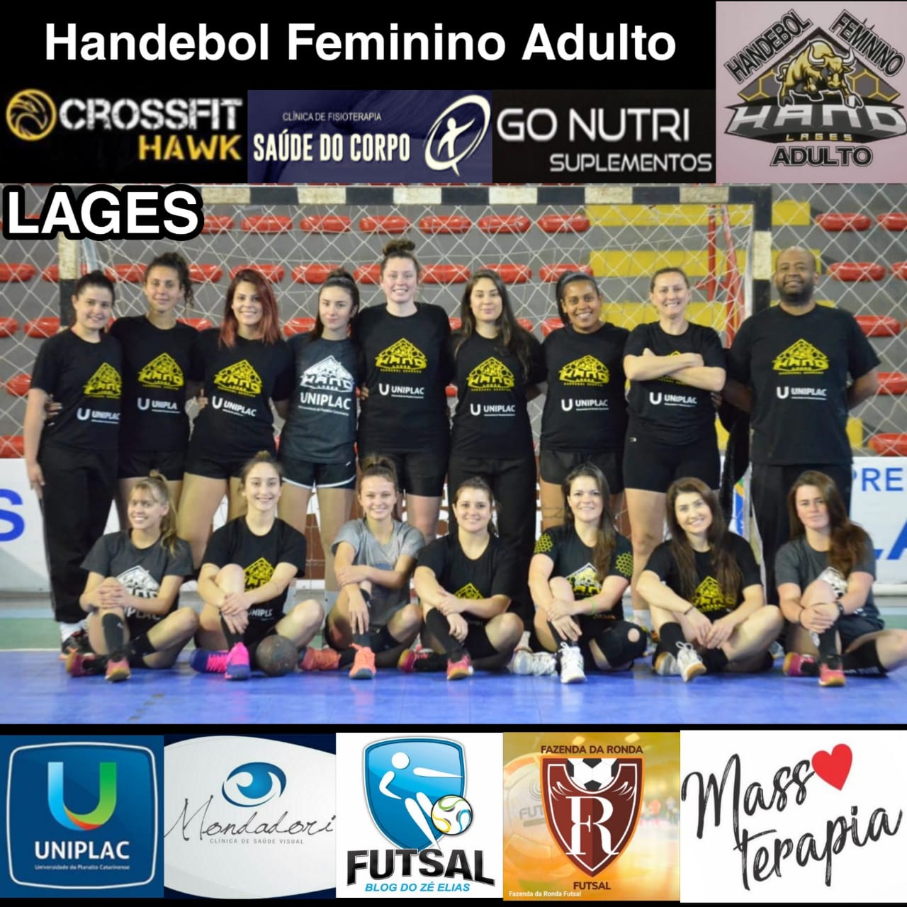 Prefeitura de Lages Handebol de Lages disputa títulos na fase final da Liga Santa Catarina