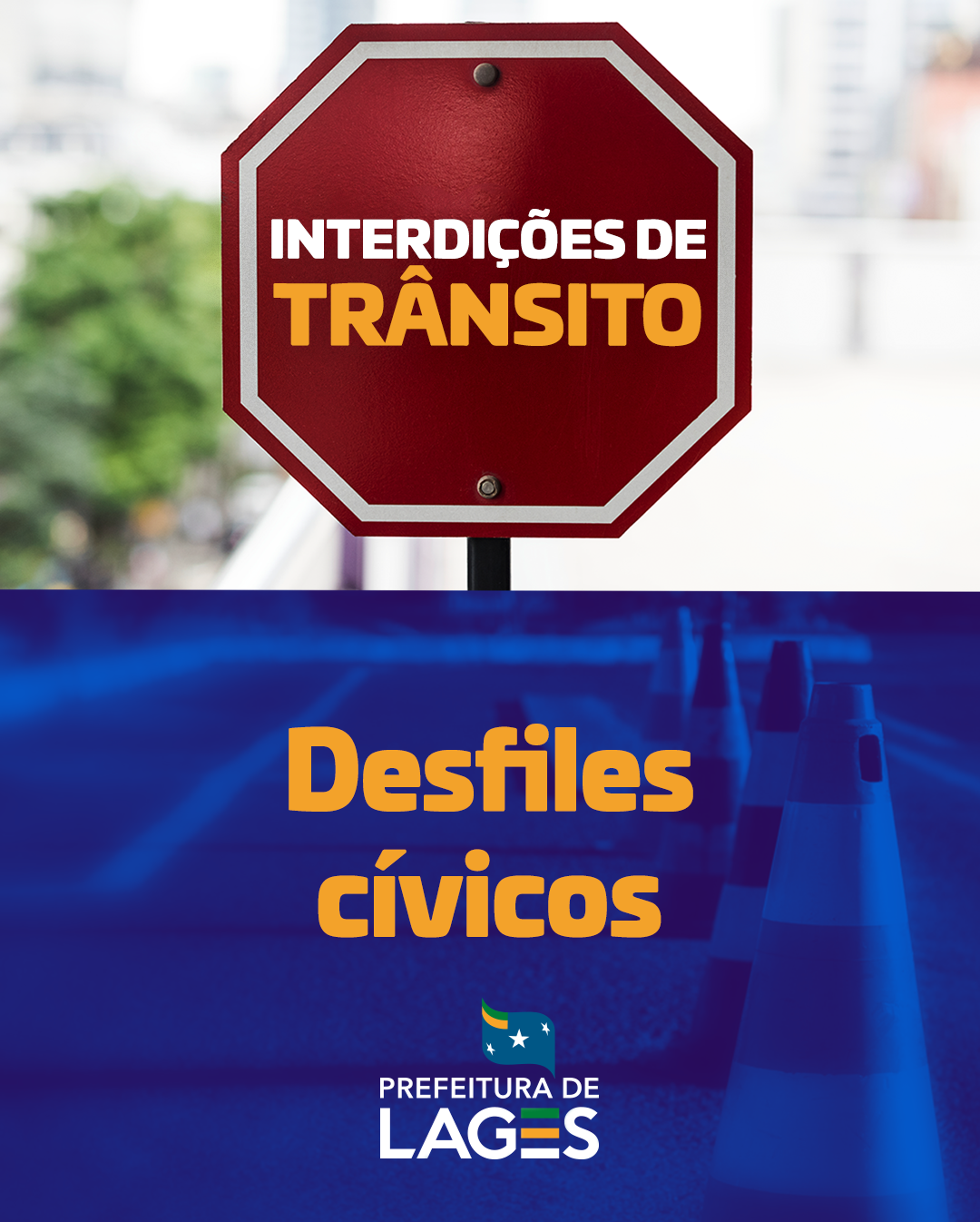 Prefeitura de Lages Trânsito será interditado nesta terça e no sábado por conta dos desfiles cívicos 