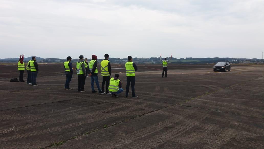 Prefeitura de Lages Primeira turma de operações aeroportuárias encerra suas aulas e segunda turma começará nesta segunda-feira 