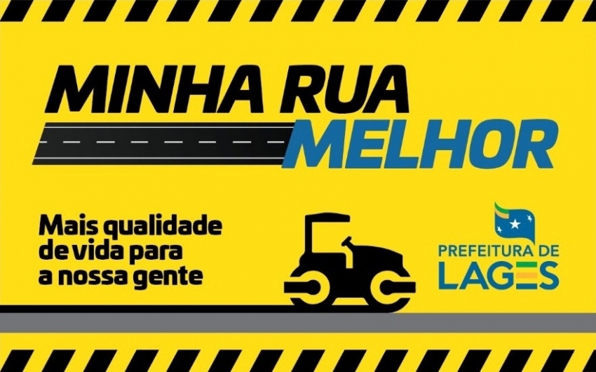 Prefeitura de Lages Minha Rua Melhor: Prefeito Ceron assina ordem de serviço para asfaltamento da rua Vera Cruz, no Guarujá 