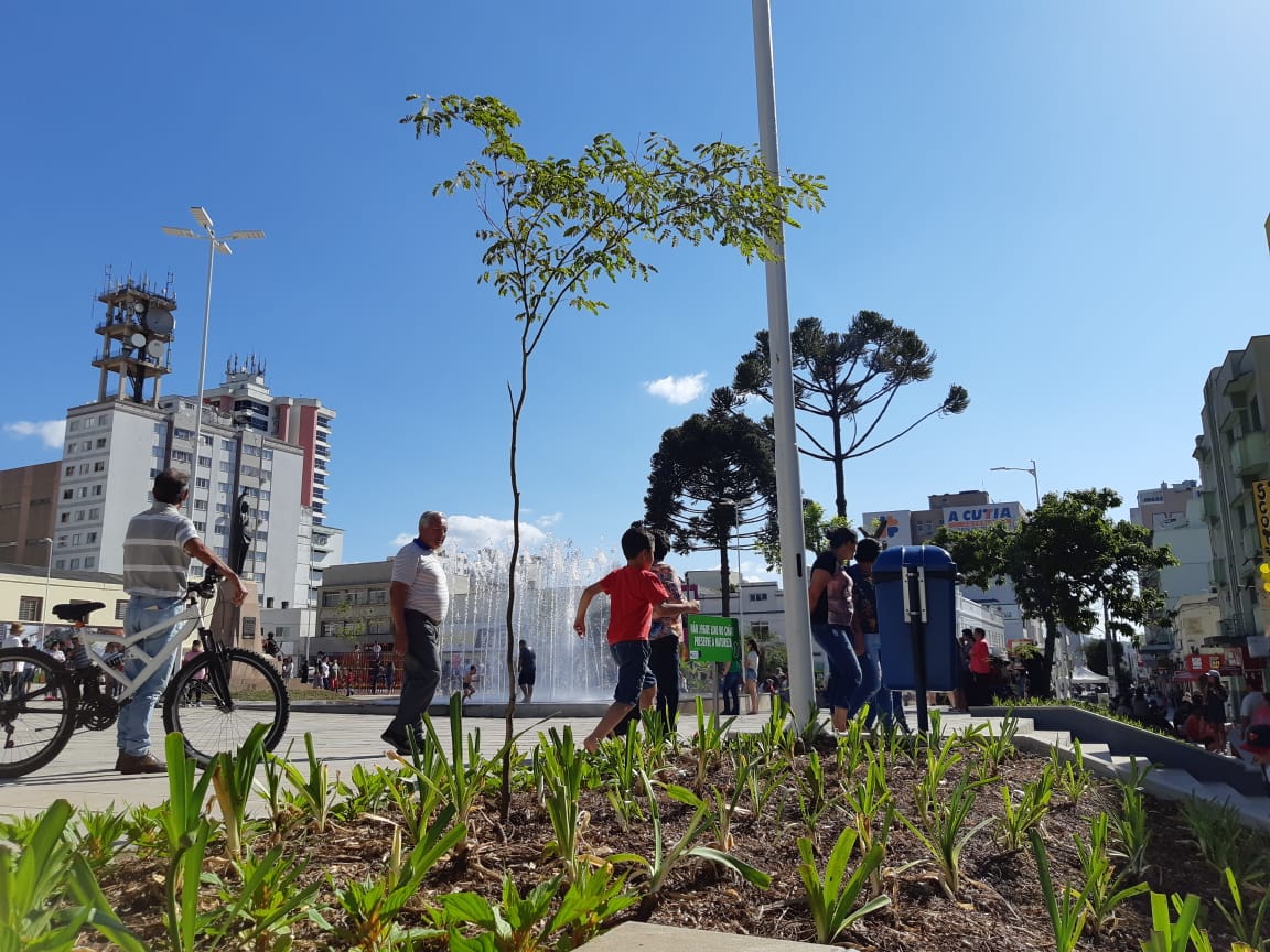 Prefeitura de Lages Revitalização do Centro avança etapas e segue o cronograma