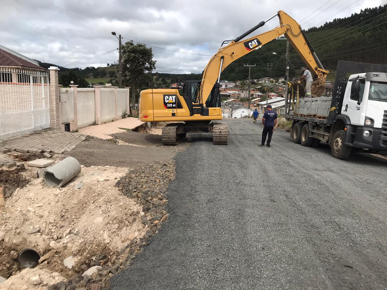 Prefeitura de Lages Minha Rua Melhor: projeto de pavimentação da rua Frei Nicodemus está em fase adiantada