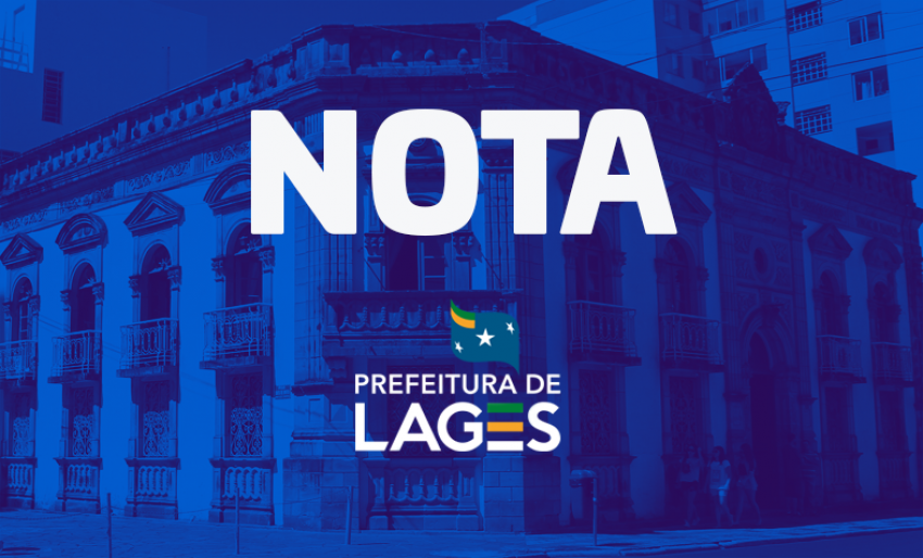 Prefeitura de Lages Nota