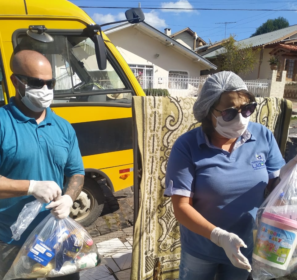 Prefeitura de Lages Coronavírus: Prefeitura divulga cronograma de entrega dos novos kits emergenciais de alimentação escolar para crianças e alunos da rede municipal