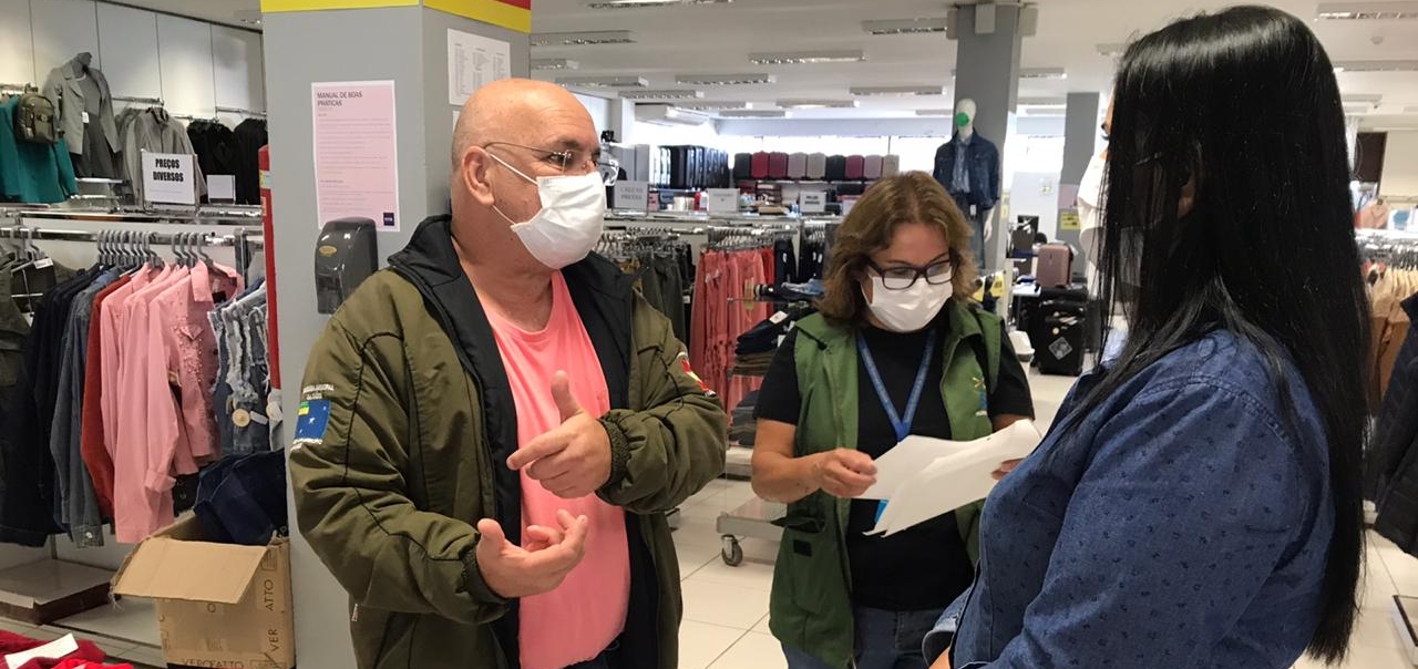 Prefeitura de Lages Coronavírus: Vigilância Sanitária faz vistoria em lojas e galerias de Lages