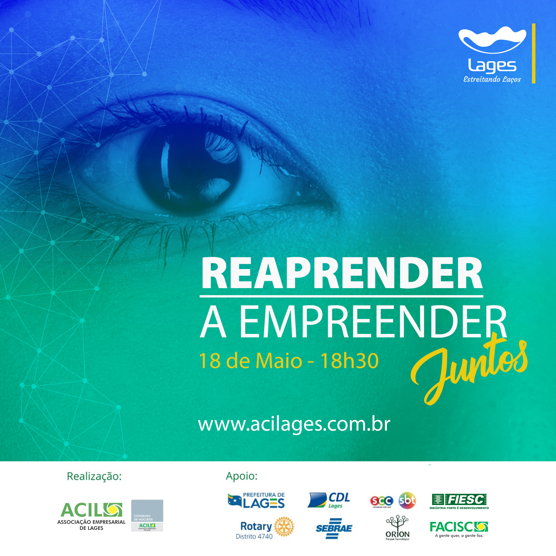 Prefeitura de Lages Reaprender a empreender juntos é o tema do evento on-line da ACIL em parceria com a Prefeitura, nesta segunda-feira