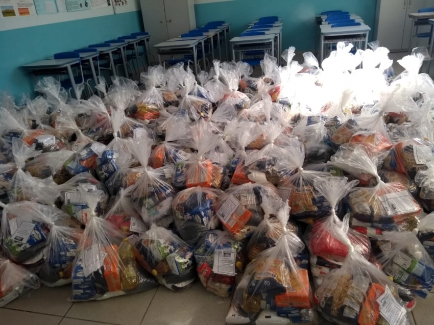 Prefeitura de Lages Coronavírus: Prefeitura inicia a segunda etapa da entrega dos kits emergenciais de alimentação escolar