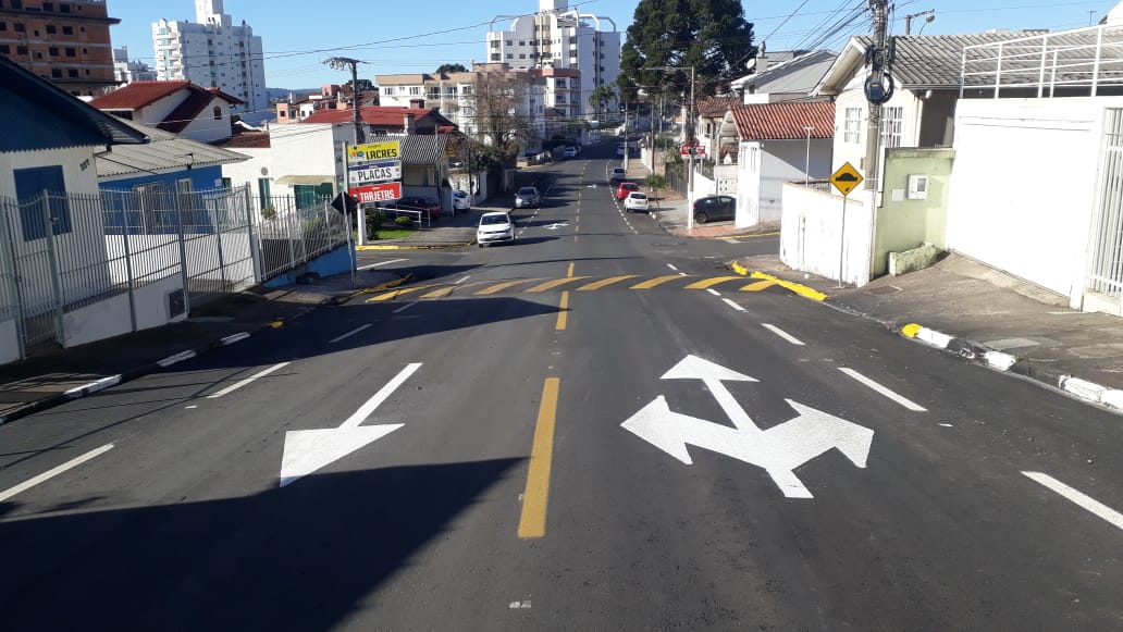 Prefeitura de Lages Minha Rua Melhor: obras de revitalização da rua Cruz e Souza estão completamente prontas