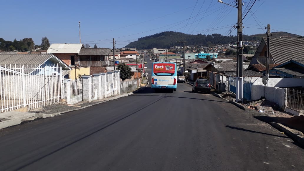 Prefeitura de Lages Minha Rua Melhor: Frei Nicodemus está completamente asfaltada