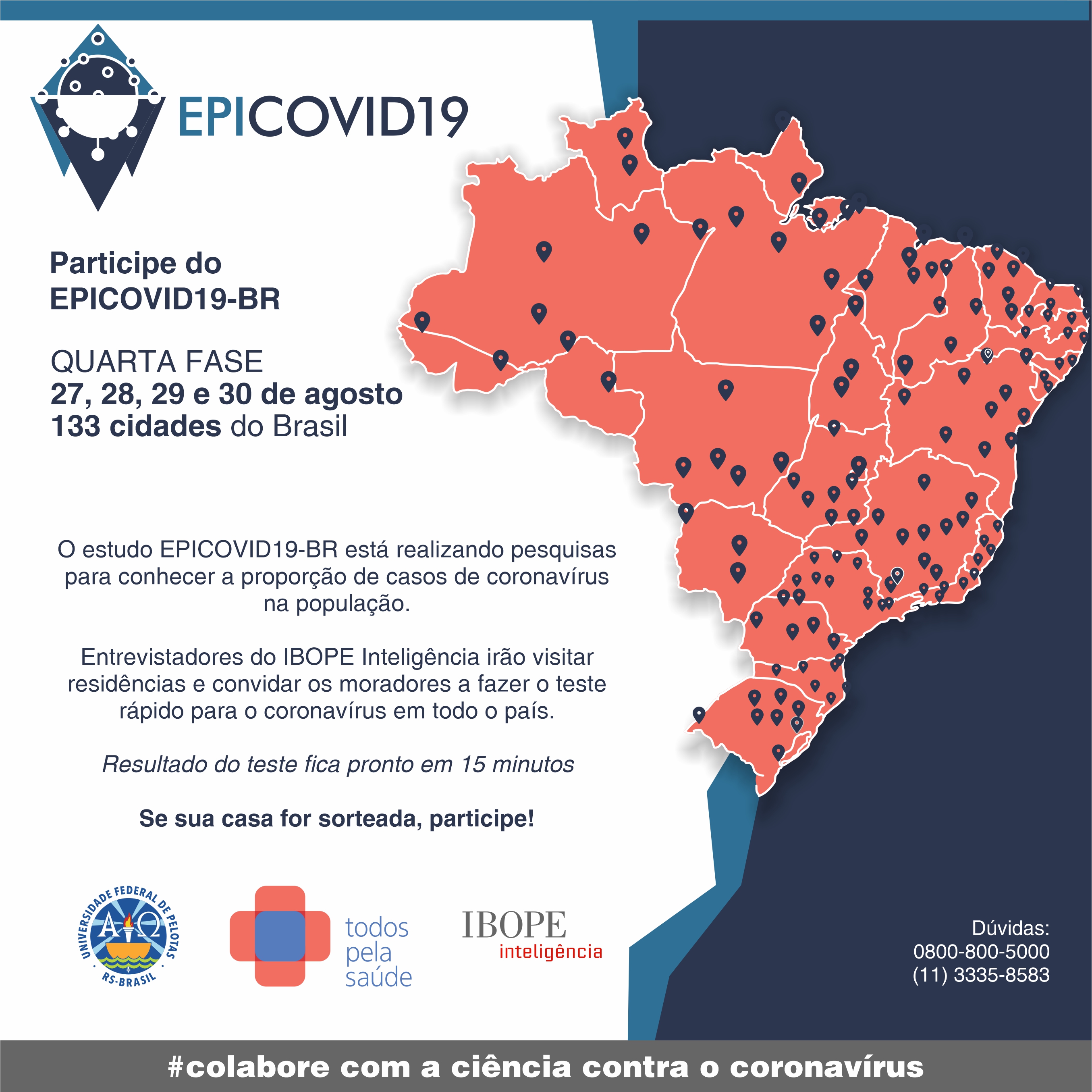 Prefeitura de Lages Lages recebe estudo EPICOVID19-BR