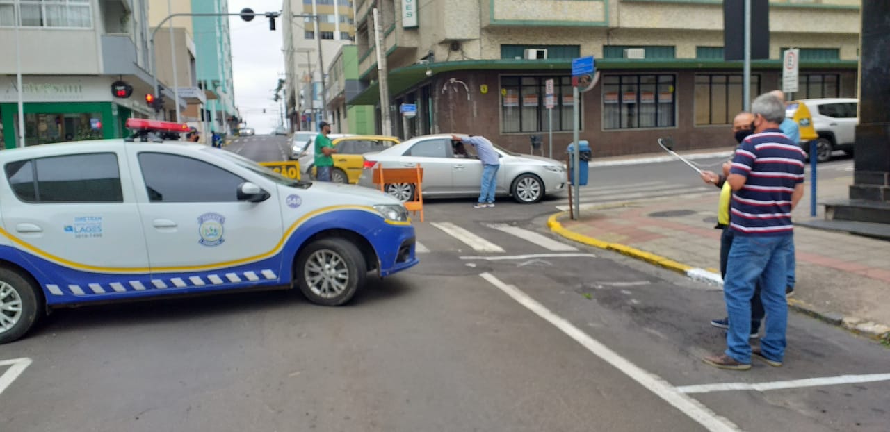 Prefeitura de Lages Iniciada última etapa da revitalização do centro de Lages, abrangendo a rua Coronel Córdova