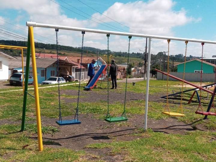 Prefeitura de Lages Prefeitura inicia reforma de parquinhos e academias da terceira idade