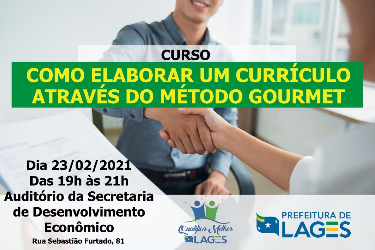 Prefeitura de Lages Programa Qualifica Melhor Lages abre seu primeiro curso de 2021 com 15 vagas para a população 