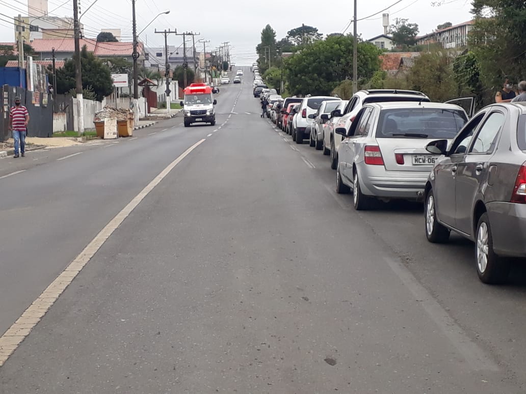 Prefeitura de Lages Drive Thru com movimentação intensa neste domingo