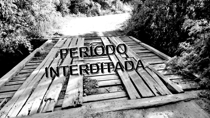 Prefeitura de Lages Ponte de Santa Terezinha do Boqueirão estará interditada dia 01 de abril