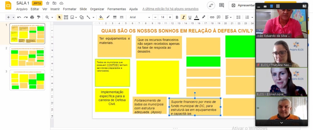 Prefeitura de Lages Defesa Civil de Lages está inserida no inovador Projeto Elos 