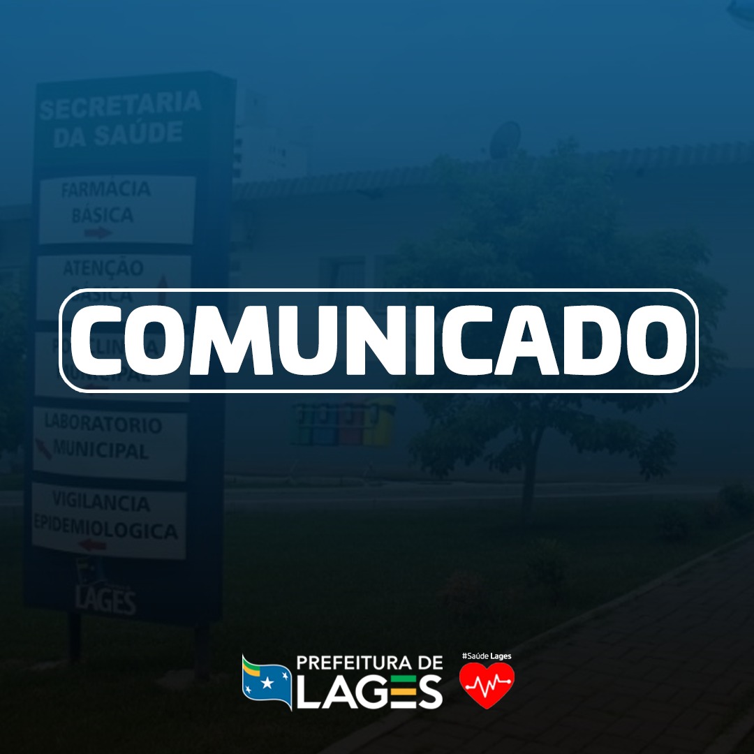 Prefeitura de Lages A Secretaria Municipal da Saúde informa que está realizando atualizações cadastrais da população.