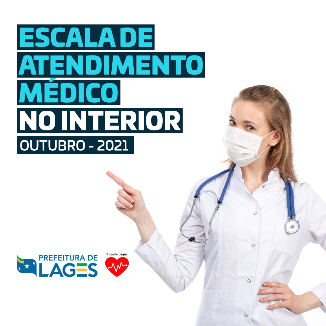 Prefeitura de Lages Programação de atendimentos médicos no interior de Lages 