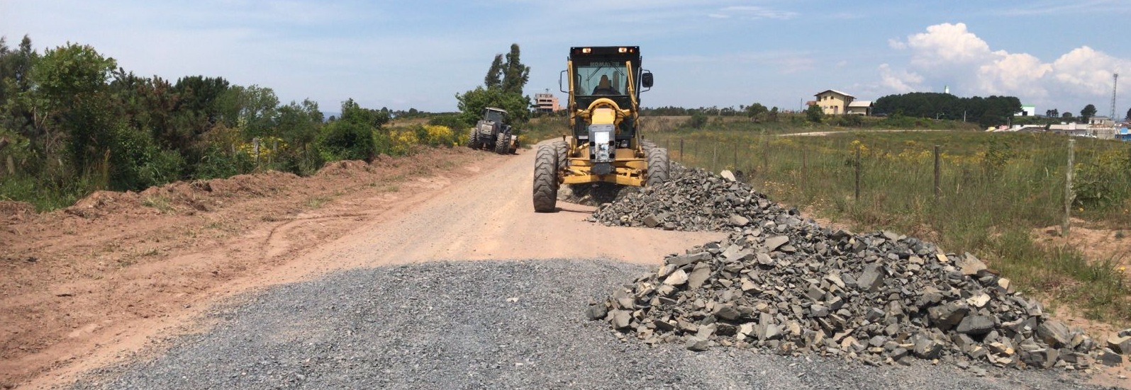 Prefeitura de Lages Obras de infraestrutura são executadas nos bairros de Lages