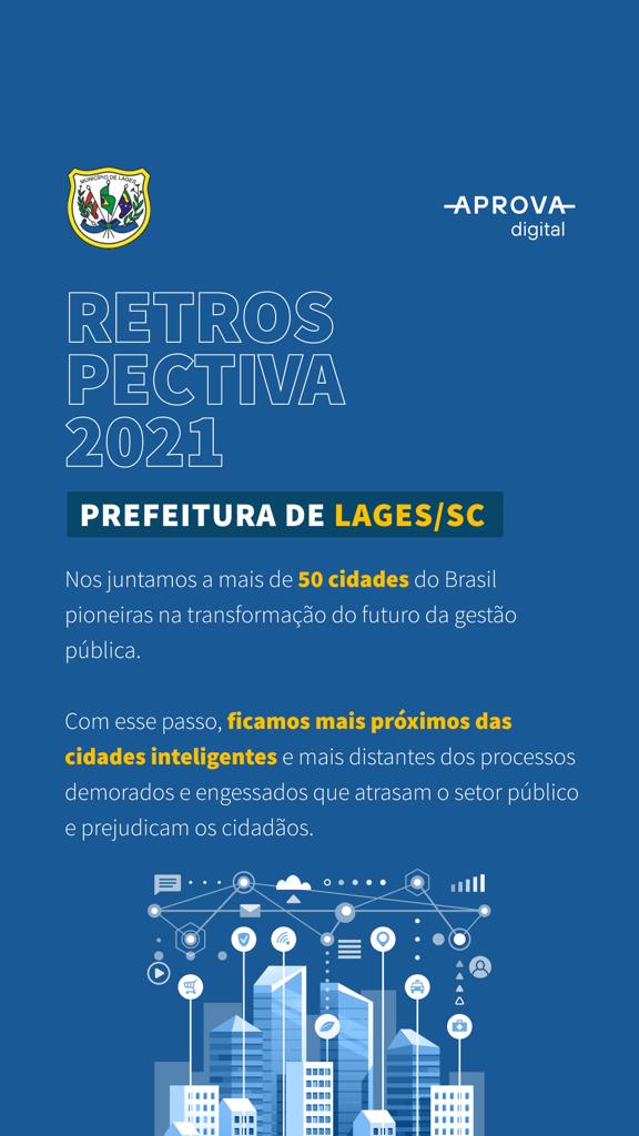 Prefeitura de Lages Sistema “Aprova Digital” coloca Lages entre as cidades mais avançadas em gestão digital do país