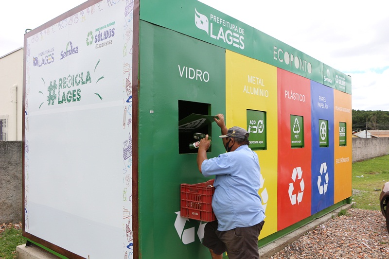 Prefeitura de Lages Prefeitura instala mais um Ecoponto em Lages