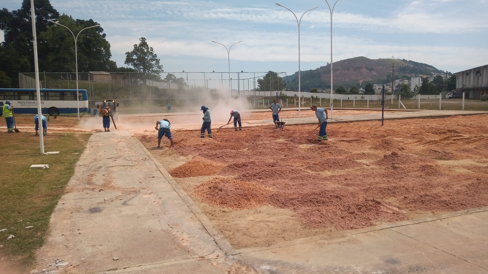 Prefeitura de Lages Complexo esportivo do Jones Minosso recebe melhorias na infraestrutura