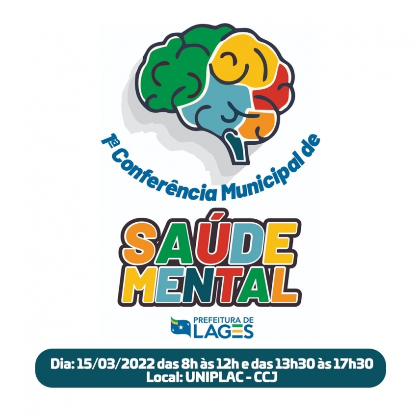 Prefeitura de Lages Conferência Municipal de Saúde Mental será realizada na terça-feira (15)