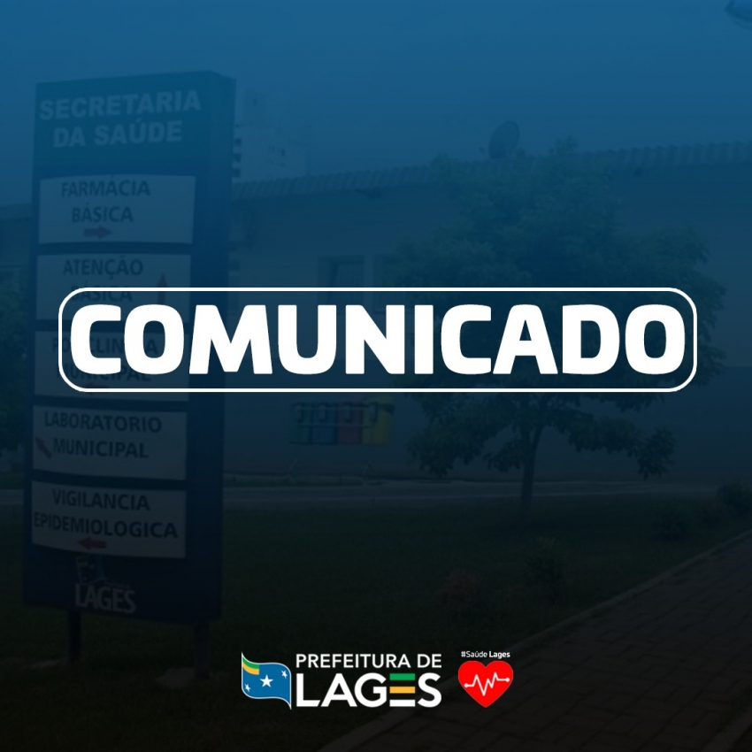 Prefeitura de Lages Programa IST/AIDS/Tuberculose/Hepatites Virais/Hanseníase comunica sobre horário de entrega de medicamentos