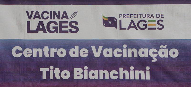 Prefeitura de Lages Secretaria da Saúde alerta para disponibilidade de doses nos pontos de vacinação contra a Covid-19, na próxima semana