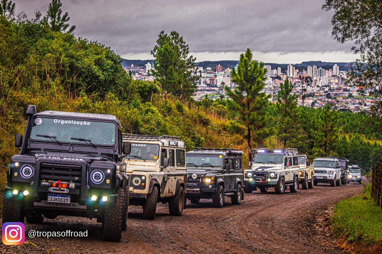 Prefeitura de Lages Encontro Nacional de Land Rover movimentou Lages no fim de semana