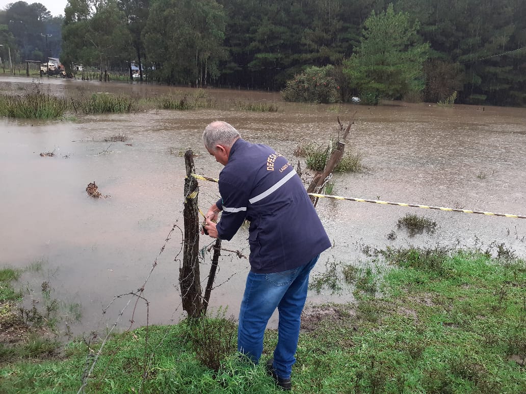 Prefeitura de Lages Atualização Defesa Civil Lages: em 48 horas o acumulado de chuva é de 175,2mm