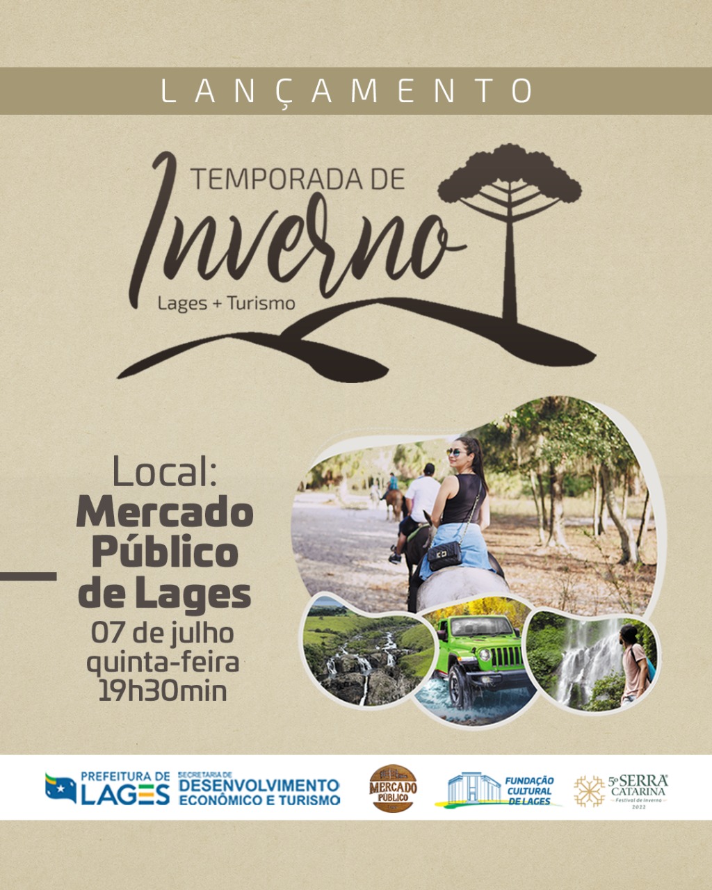 Prefeitura de Lages Turismo: Prefeitura de Lages lançará oficialmente a Temporada de Inverno 