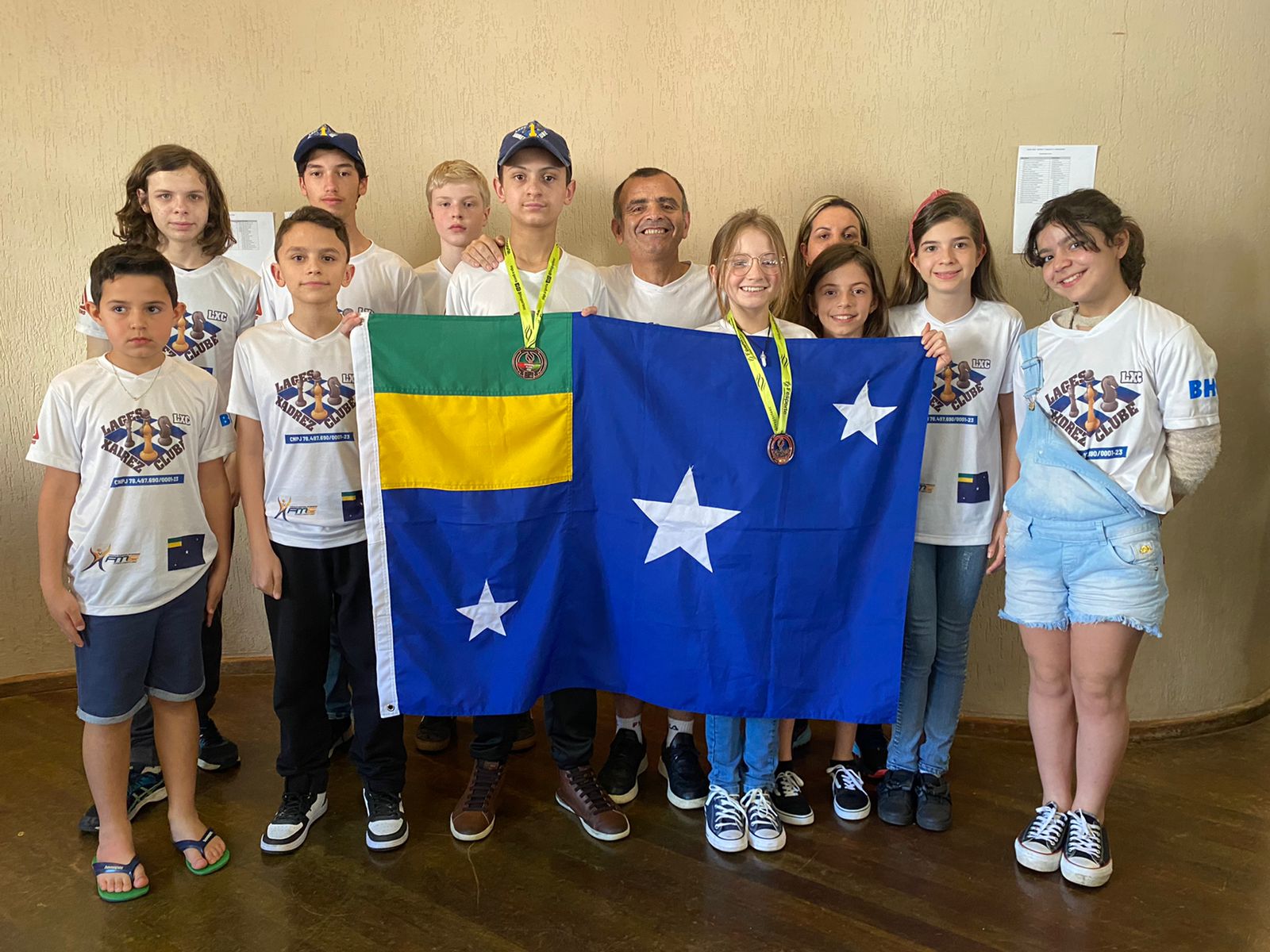 Prefeitura de Lages Xadrez lageano conquista duas medalhas na Olesc 2022