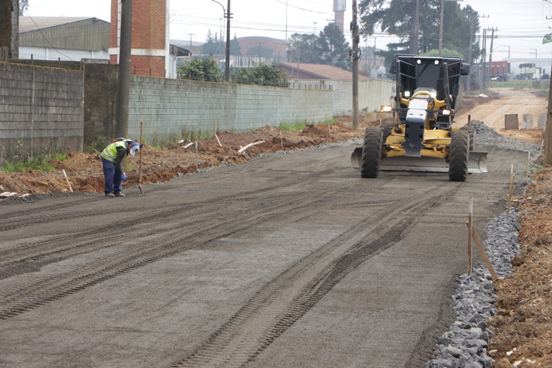 Prefeitura de Lages Prosseguem as obras de reurbanização da rua Heliodoro Muniz 