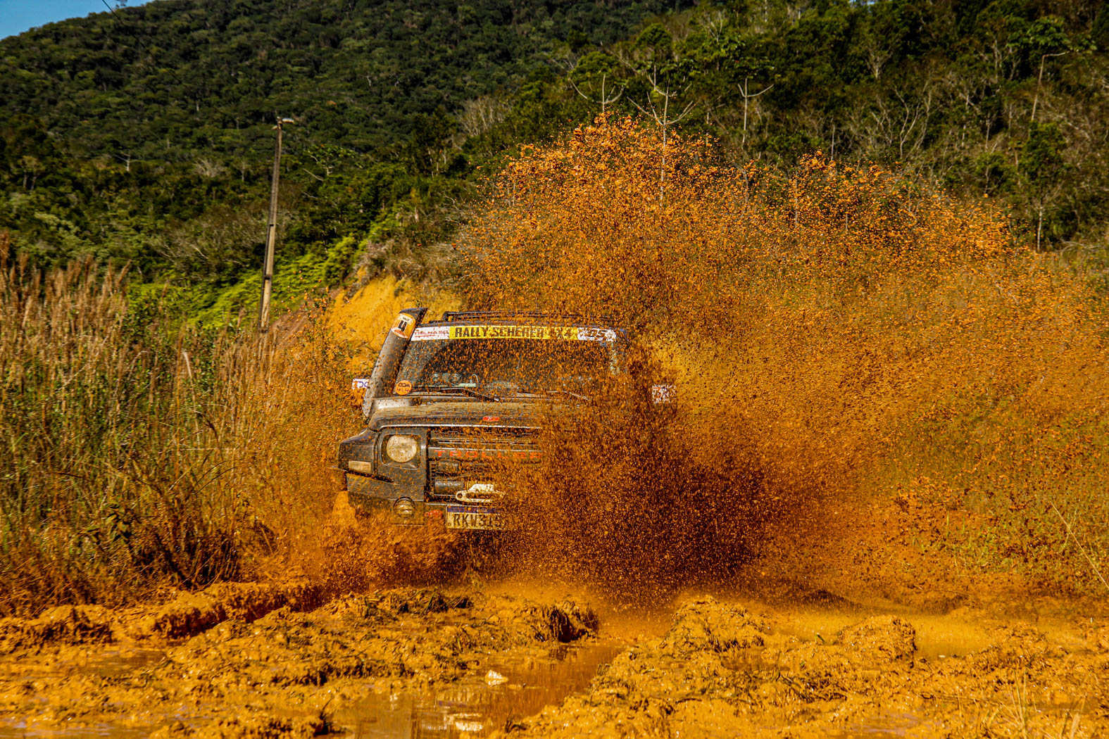 Prefeitura de Lages Esporte, turismo, lazer e Lages nos holofotes: Catarinense de Rally Scherer 4x4 faz quarta etapa em Lages neste sábado 