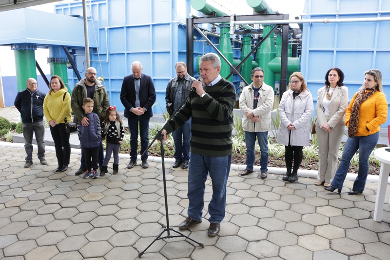 Prefeitura de Lages Inaugurada nova Estação de Tratamento de Água com capacidade de 300 litros por segundo, ou seja, mais de 25 milhões por dia 