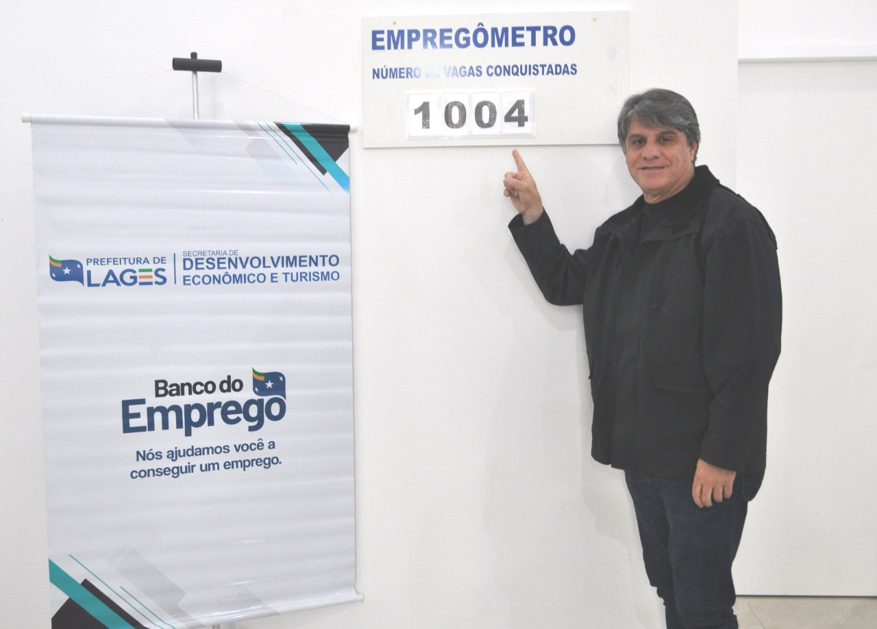 Prefeitura de Lages Lages passa a marca de 1.000 pessoas empregadas, desde janeiro deste ano, via Banco do Emprego, da Prefeitura