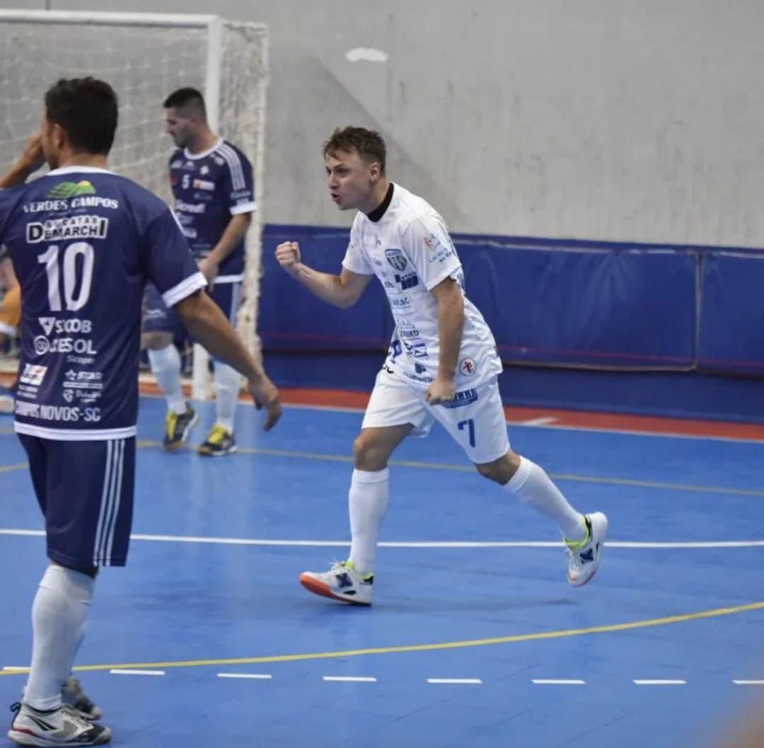 Prefeitura de Lages Lages Futsal goleia Campos Novos e sai na frente nas quartas de final do Estadual