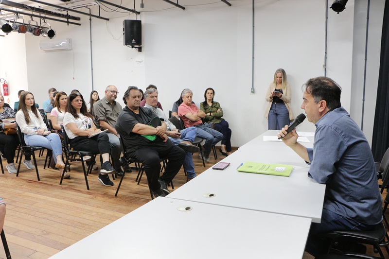 Prefeitura de Lages Conselho Municipal de Políticas Culturais se reúne para discutir a situação do Teatro Marajoara