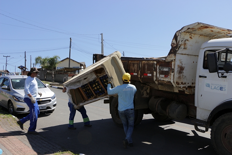 Prefeitura de Lages “Lages em Busca do Lixo Zero” registra grande participação da comunidade da região do Petrópolis e Gralha Azul