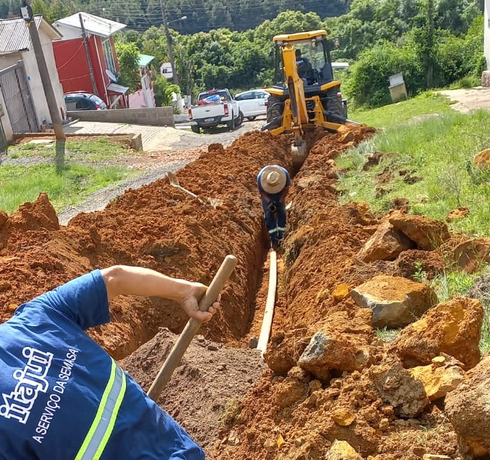 Prefeitura de Lages Semasa investe em novos reservatórios de água no bairro Santa Clara