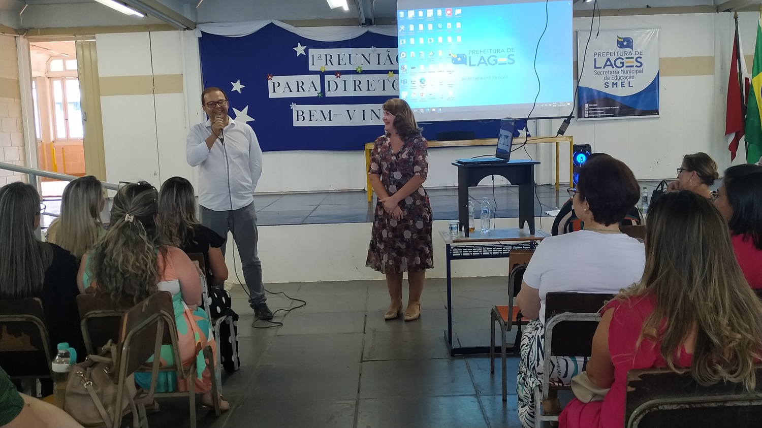 Prefeitura de Lages Secretaria Municipal da Educação realiza reuniões com as direções das unidades de ensino