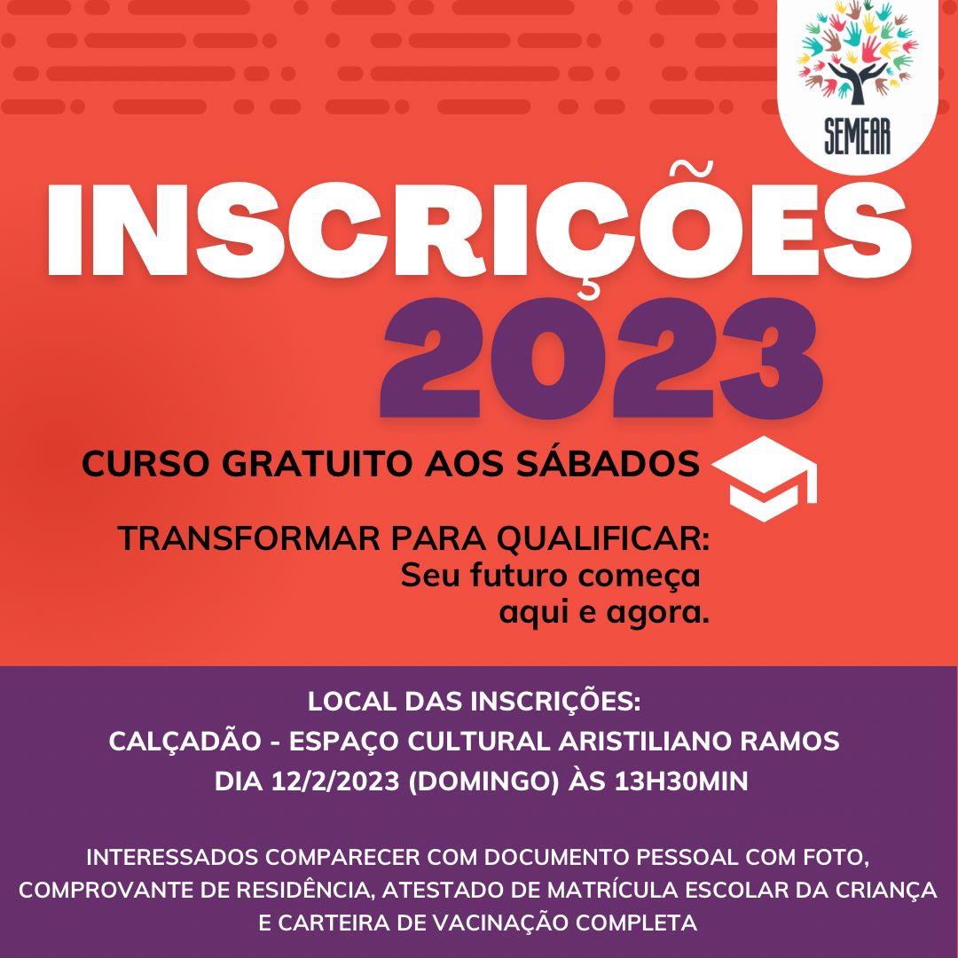 Prefeitura de Lages Projeto Semear abre inscrições para 2023