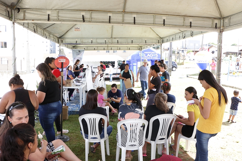 Prefeitura de Lages Programa Desenvolve Mais Bairro realizou a primeira edição de 2023 no bairro Várzea com grande participação da comunidade